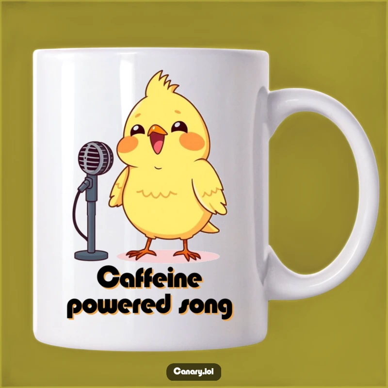 Funny Canary Singing Mug - Hilarious Gift for Your Little Star Performer!