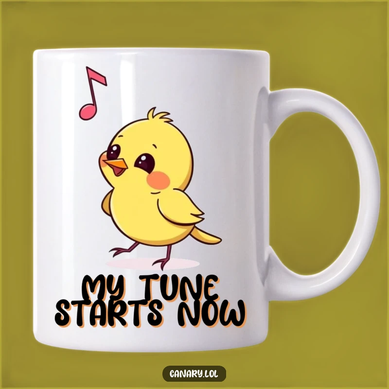 Funny Mug: Musical Mischief - The Playful Funny Gift for Music & Bird Lovers!