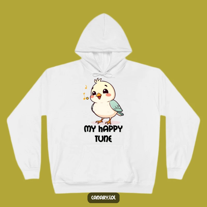 Funny Hoodie: Whistling Bird Jaunty Tune - Cozy Humorous Gift