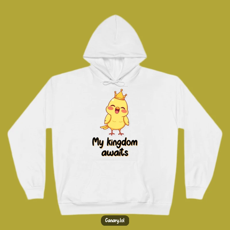 Funny Royal Canary Hoodie - Cozy Funny Gift for Bird Enthusiasts