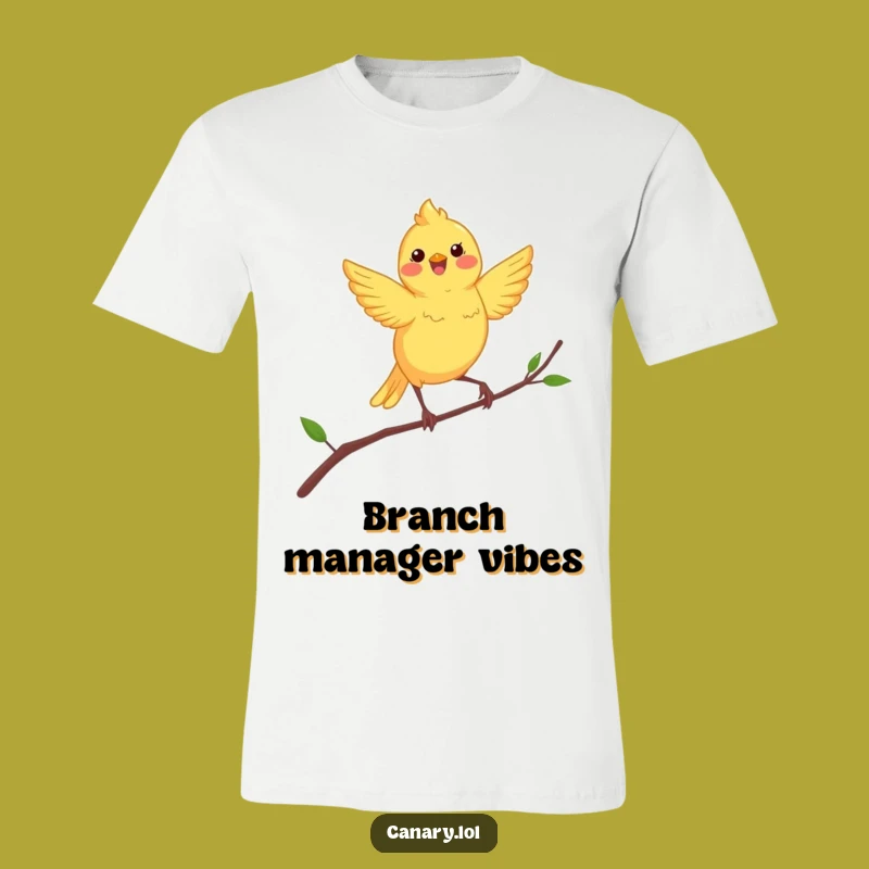 Funny Dancing Canary T-Shirt: Wearable Joy for Bird Enthusiasts