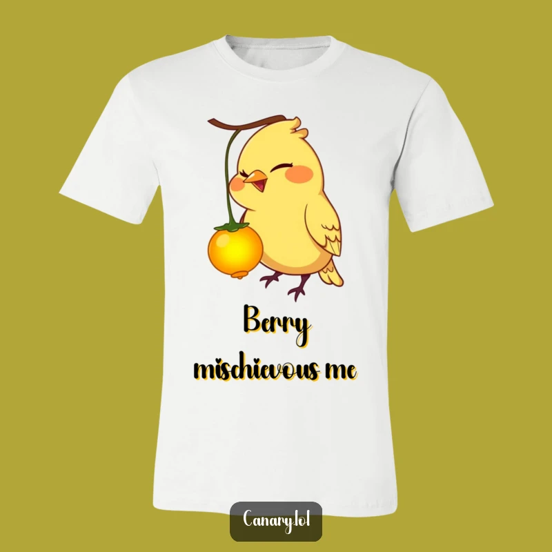 Funny Mischievous Canary Bird T-Shirt - Adorable Funny Gift Idea